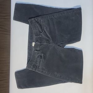 J. Crew Size 26 Dark Grey Skinny Cords